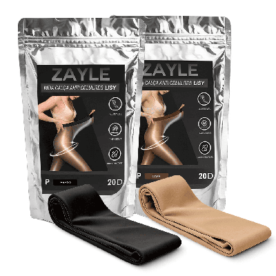 2 Pairs Lisy Tear-Resistant Smoothing Tights – 20 Denier