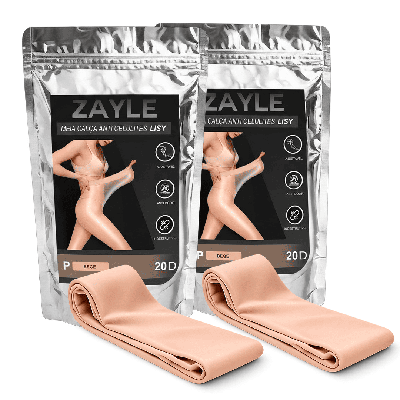 2 Pairs Lisy Tear-Resistant Smoothing Tights – 20 Denier